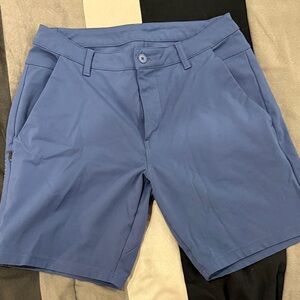 BYLT Basics Men's Slate Blue Flat Front Shorts